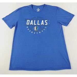 Dallas Mavericks Shirt Mens Large Blue NBA Basketball Fanatics Graphic Tee
